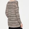 ASYMMETRISCHE SWEATER MET STREPEN - Afbeelding 2
