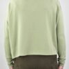 KORTE SWEATER MET RELIEF - Afbeelding 2