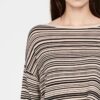 ASYMMETRISCHE SWEATER MET STREPEN - Afbeelding 3
