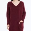My mohair lange sweater v-hals