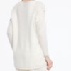 Lange mohair sweater gelijnd - Afbeelding 2
