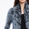 Warm vest jacquard vlinders - Afbeelding 3