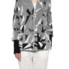 Vest met jacquard vlinders