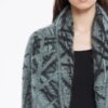 Warm vest jacquard vlinders - Afbeelding 3