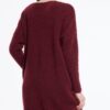 My mohair lange sweater v-hals - Afbeelding 2