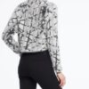 Warm vest jacquard vlinders - Afbeelding 2