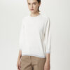 PULLOVER MET GESTREEPT BOORD
