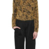 Warm vest jacquard vlinders