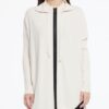 Vest met ronde zomen