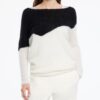 Duo tone lange sweater