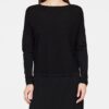 KORTE SWEATER MET RELIEF