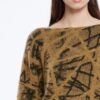 Korte warme sweater jacquard - Afbeelding 3