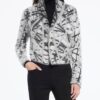 Warm vest jacquard vlinders