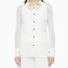 BLOUSE TRANSPARANT
