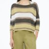 KORTE SWEATER GESTREEPT