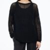 LANGE SWEATER OPEN KNIT