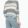 KORTE SWEATER GESTREEPT - Afbeelding 2