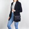 MILANO PADDED CLUTCH ZWART - Afbeelding 4