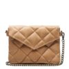 MILANO PADDED CLUTCH SAND