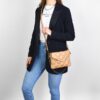 MILANO PADDED CLUTCH SAND - Afbeelding 4