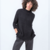 KATOENEN SWEATER INDIGO BLAUW - Afbeelding 2