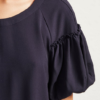 BLOUSE CREPE MET POFMOUWEN - Afbeelding 3