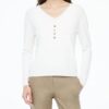 SWEATER MET V-HALS
