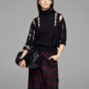 OPENGEWERKTE TRUI RIBTRICOT - Afbeelding 3