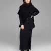 TRICOT MAXI-ROK ZWART - Afbeelding 2