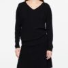 VISCOSE TRUI V-HALS