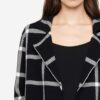 ZWARTE KORTE CARDIGAN GERUIT - Afbeelding 4