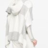 PONCHO MET PATCHWORK JACQUARD - Afbeelding 2
