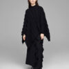 PONCHO STREPEN MET VOILE - Afbeelding 3