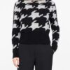 SWEATER PIED-DE-POULE