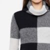 Trui met patchwork - jacquard - Afbeelding 2