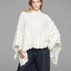 PONCHO STREPEN MET VOILE - Afbeelding 4