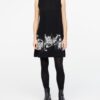 TRICOT JURK GEOXIDEERD MOTIEF