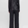 GLITTER BROEK ZWART - Afbeelding 2