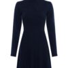 JURK DONKERBLAUW MET KOL