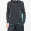 SWEATER TWEEKLEURIG MET KOL