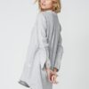 LINNEN BLOUSE LANG GRIJS - Afbeelding 2