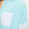 LOSVALLENDE BLOUSE BLUE MIX - Afbeelding 3