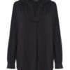 BLAUWE PULLOVER MET CAPUCHON