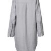 LINNEN BLOUSE LANG GRIJS - Afbeelding 4