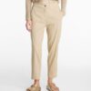 BROEK LINNEN MET KRIJTSTREEP