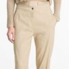 BROEK LINNEN MET KRIJTSTREEP - Afbeelding 4