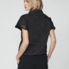 TOP MET REILIEF ZWART - Afbeelding 2