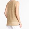 GEPERFOREERDE TRUI BEIGE - Afbeelding 2