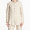 TIJDLOZE LINNEN BLOUSE