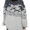 LONG SWEATER BLAUW - Afbeelding 2